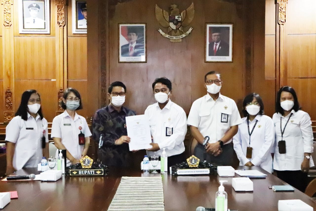 podiumnews.com-Tim BPK Entry Audit Rinci LKPD Badung 2021